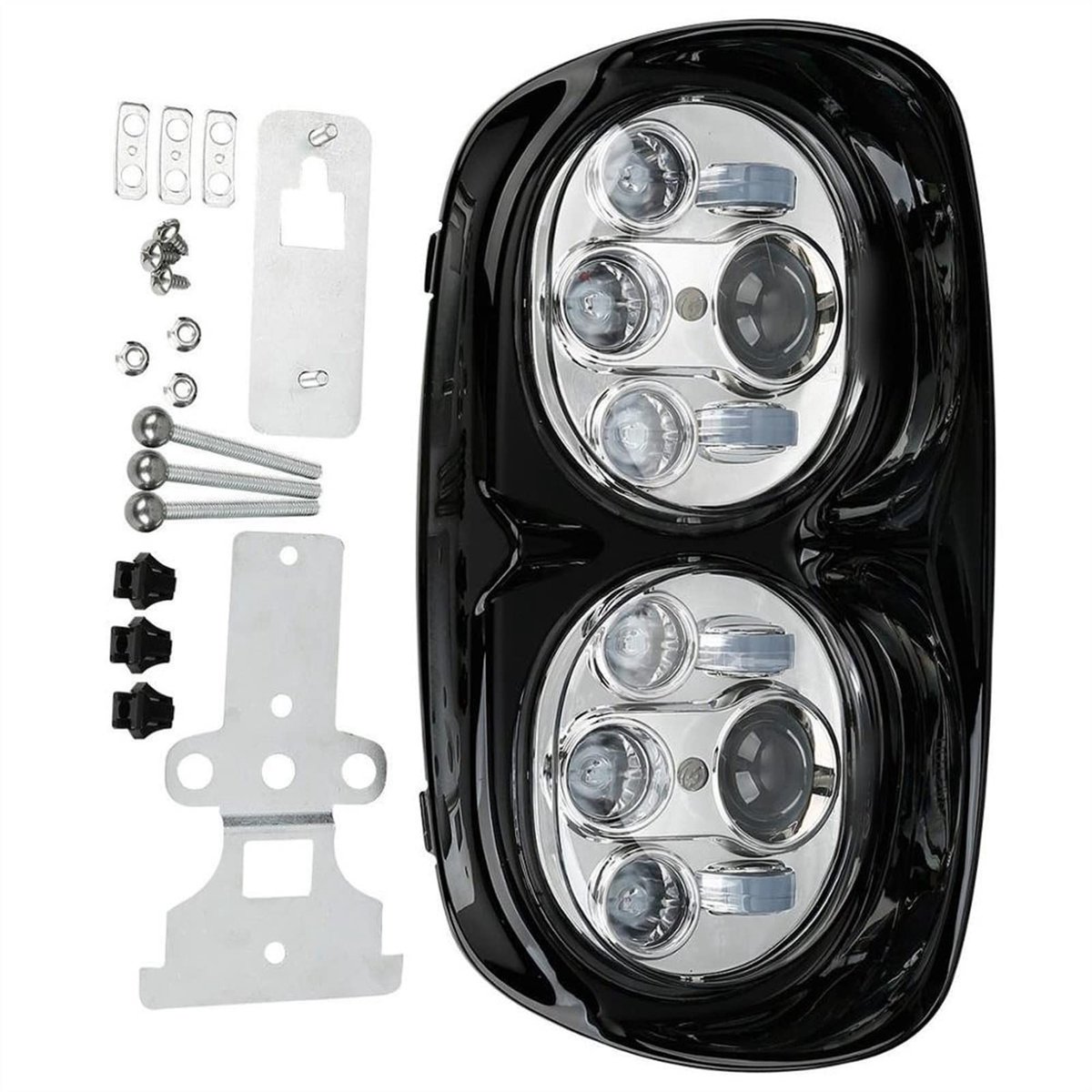 Dual Koplamp voor Harley Touring Road Glide - 5.75 inch