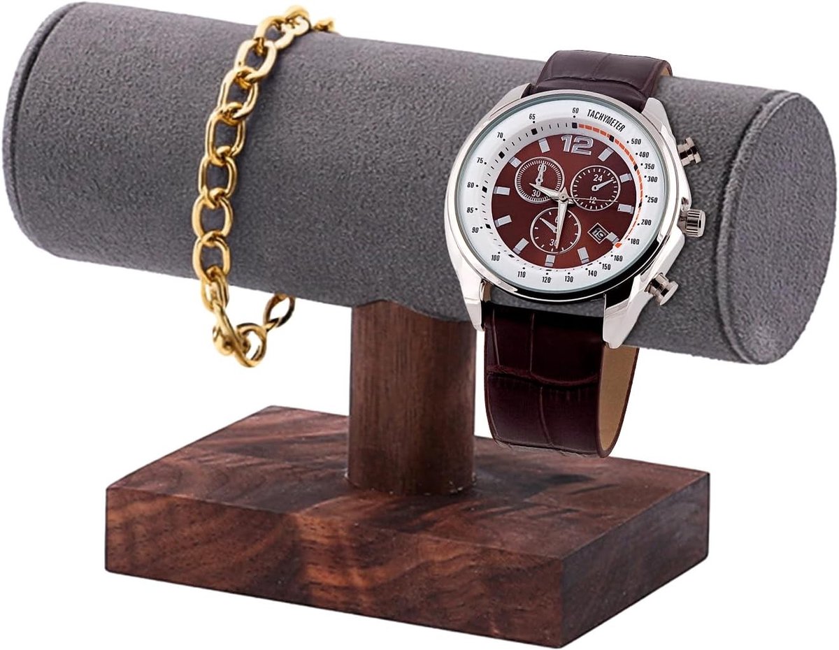 Stijlvolle Armbandhouder en Organisator - T-Bar Display voor Bangle en Horloge, Perfect voor Thuisgebruik en Sieradenopslag