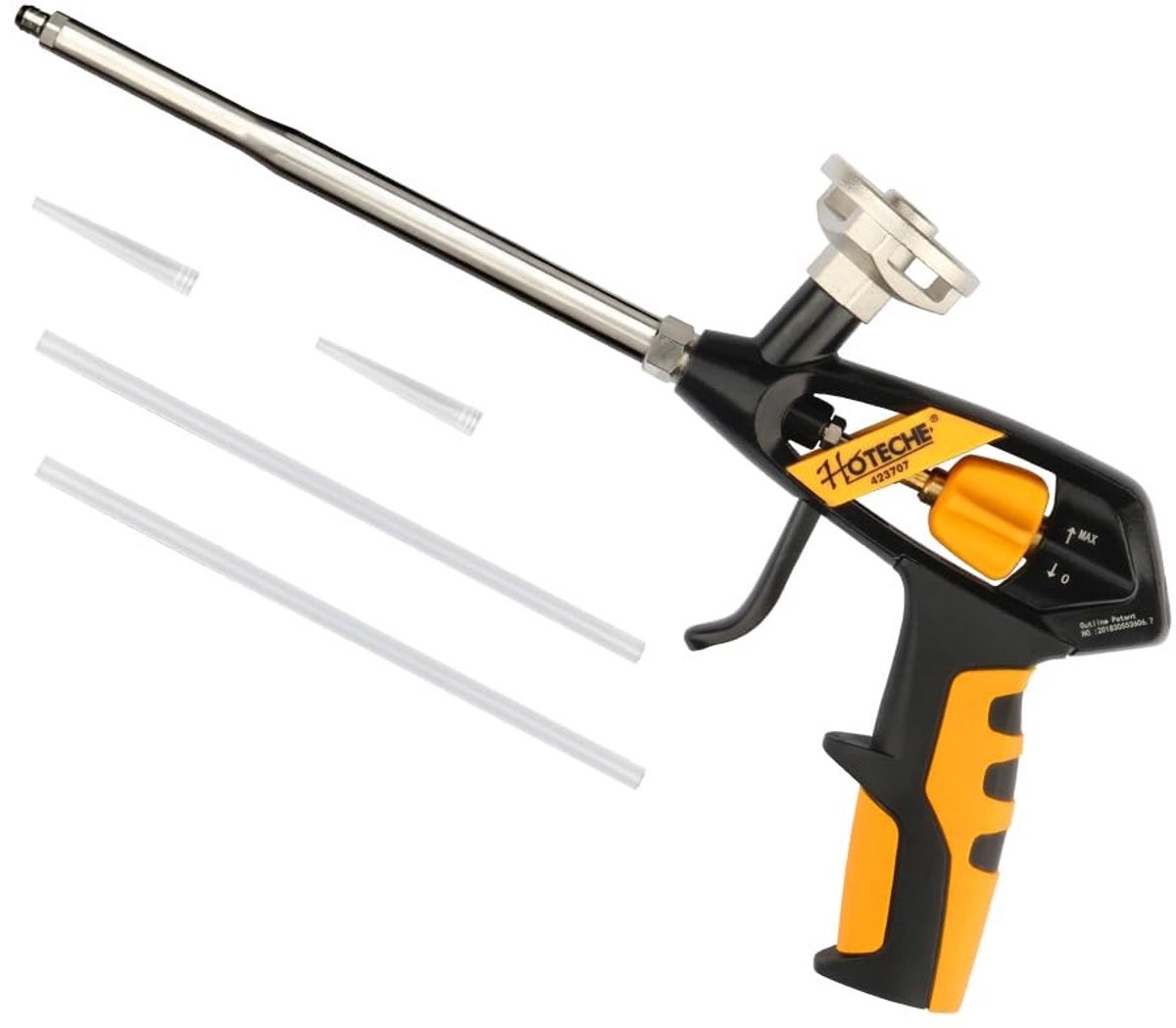 Foam Gun - Aluminium Behuizing, Buiskop van 18 cm