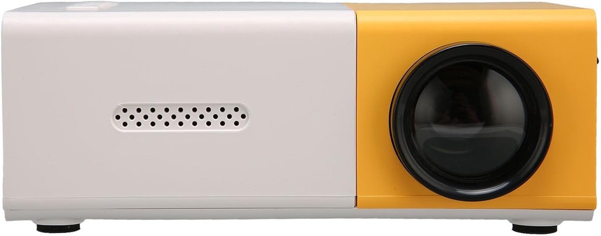 Draagbare Mini Projector met 1080P HD Beeldkwaliteit, USB Aansluitingen, Stereo Geluid en Oogbescherming voor Thuis en Buitengebruik