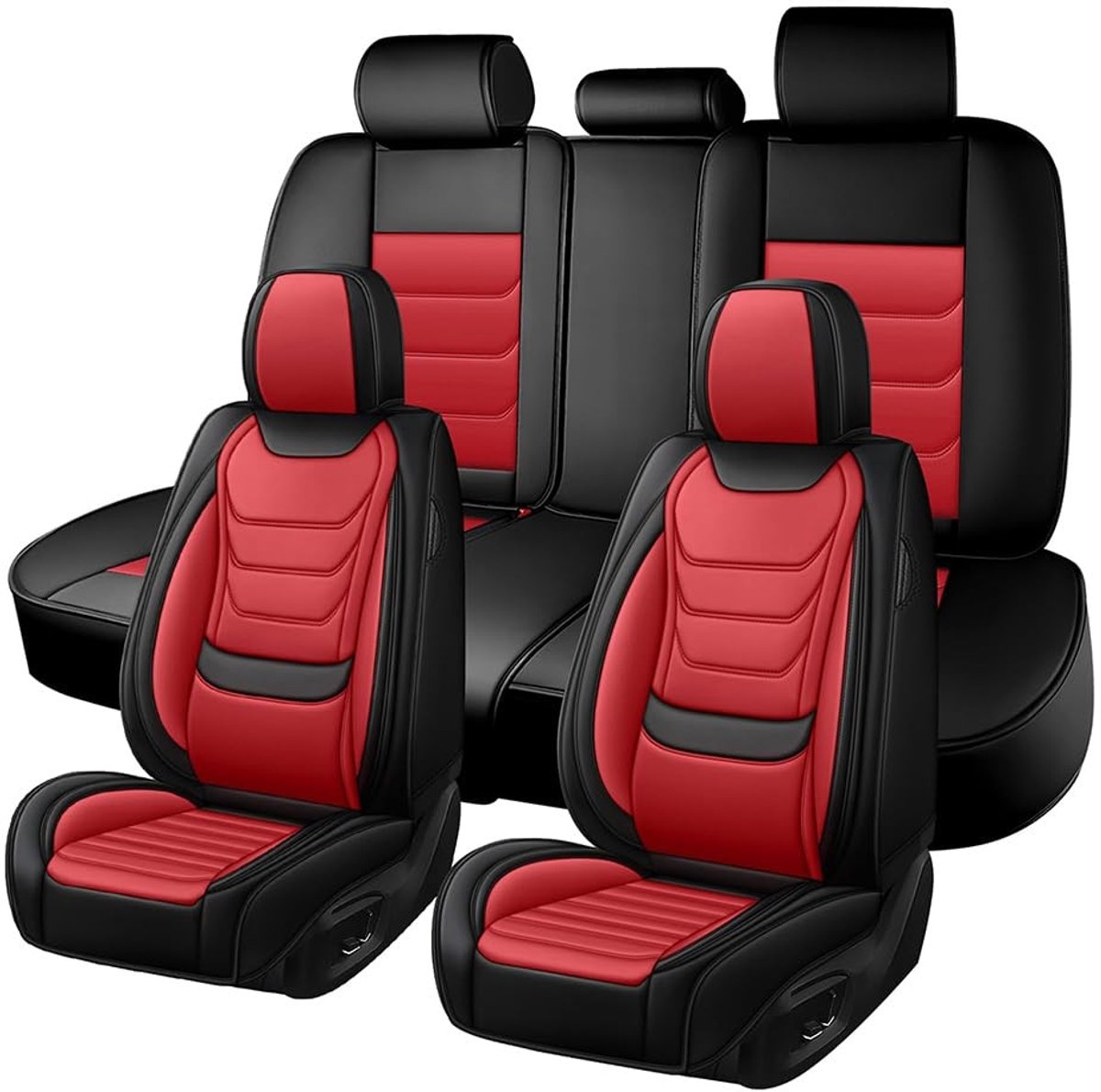 Autostoelhoes Voor Peugeot 2008 2014-2019 - Rood