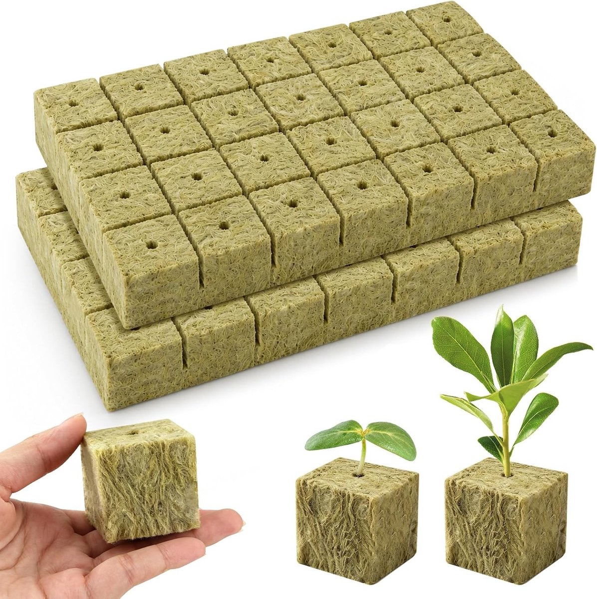 Kweekmat zonder bodem voor optimale plantengroei, ideaal voor zaadlingontwikkeling en tuinieren