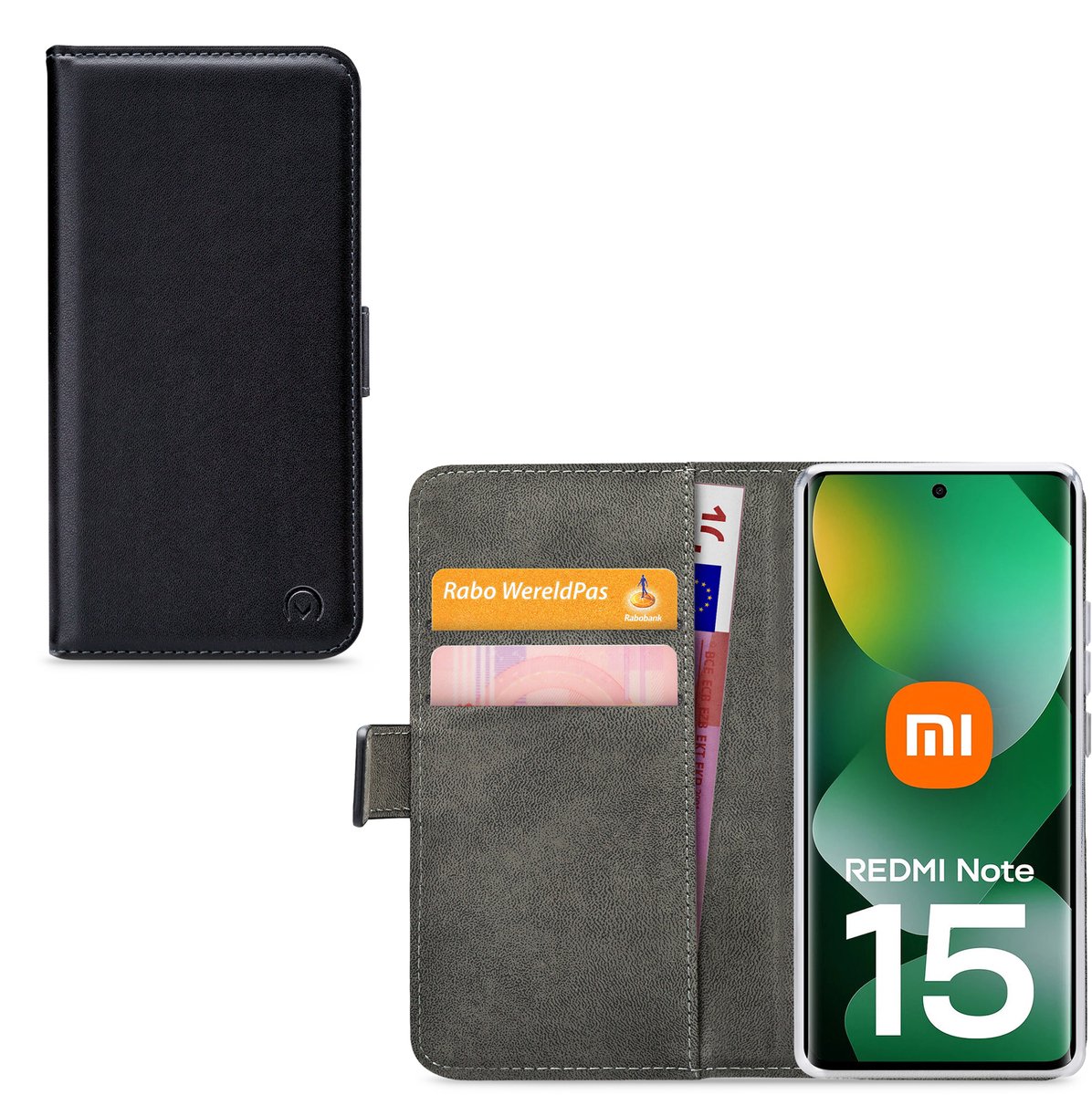 Mobilize Classic Gelly Wallet Book Case Xiaomi Redmi Note 17 4G/5G Black