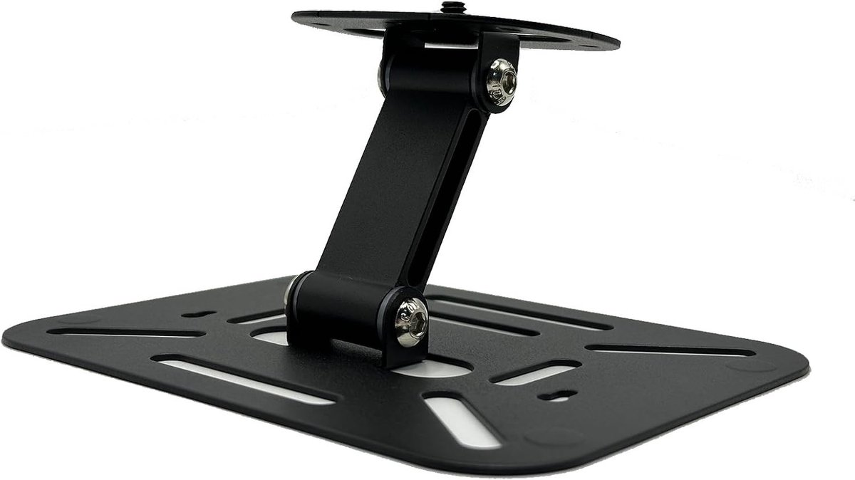 Verstelbare projectorstand voor bureau, multi-hoek beamerhouder met 1/4'' schroefdraad, geschikt voor de meeste projectoren
