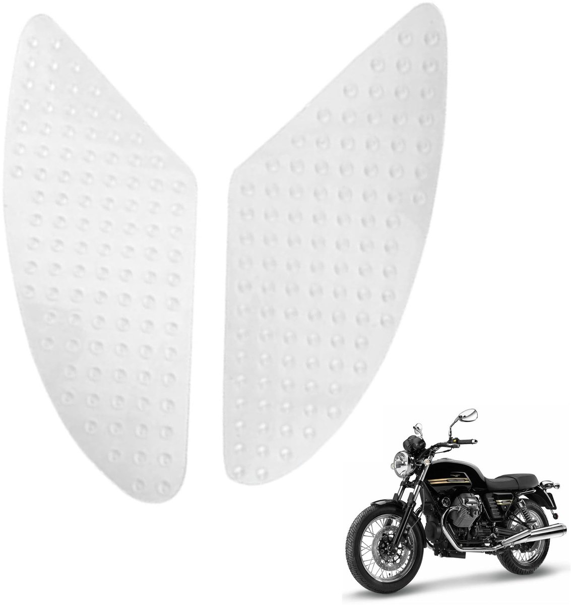 Rubber Anti-slip Tank Pads - Geschikt voor Motoren