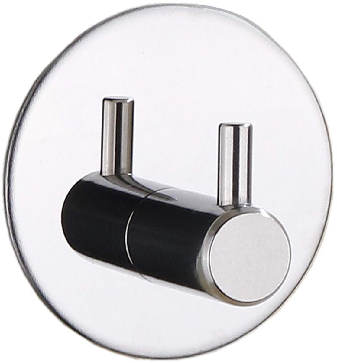 Wandhaak - Zelfklevend zonder boren - Zilver chroom