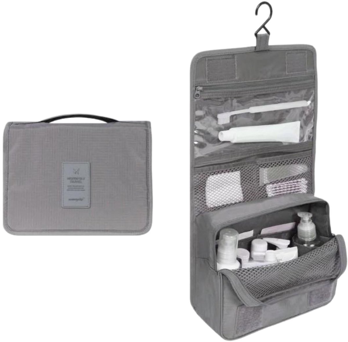 Hangende toilettas - Waterdichte opbergtas voor make-up en verzorgingsproducten