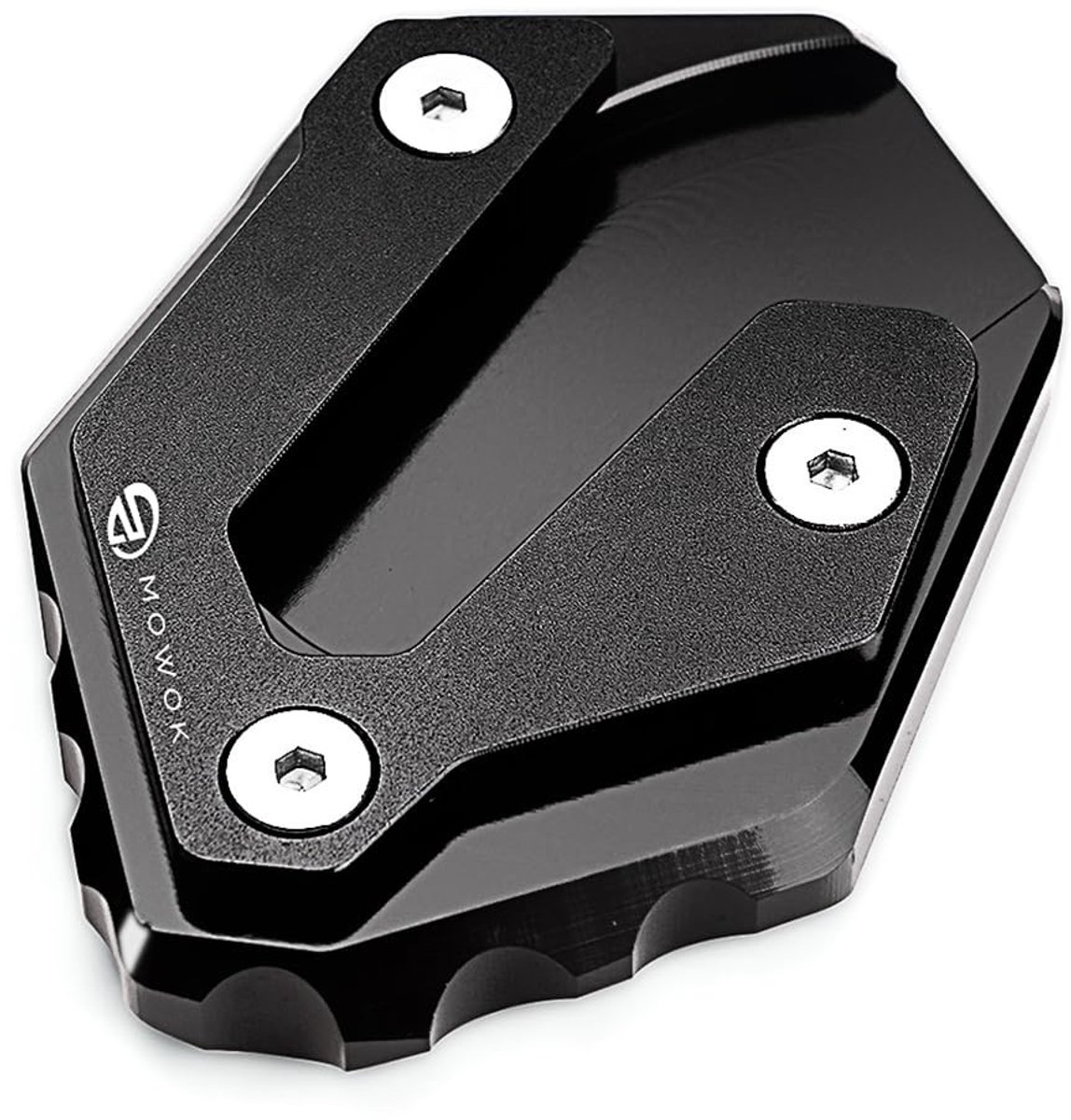 Motor Stand Extension Plate - Voor MT07 MT09 - Zwart