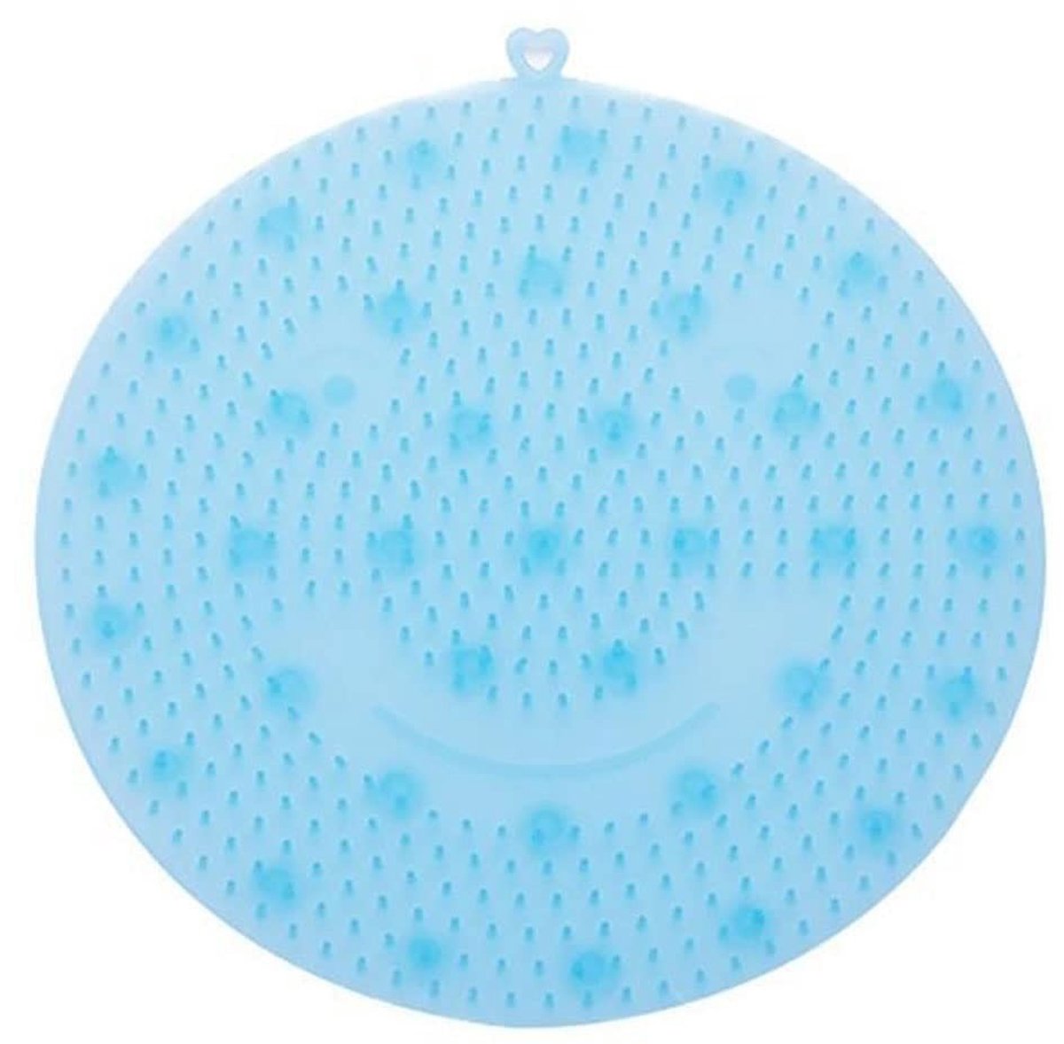 Douchespons met silicone rugmassager - Antislip mat voor badkamer
