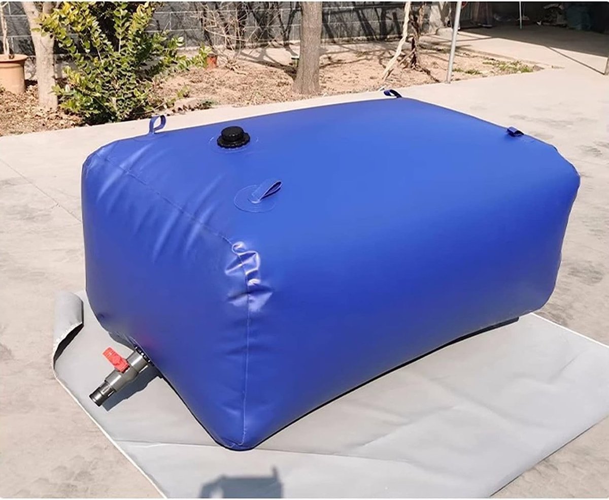 Opvouwbare Wateropslagcontainer - 2000L Blauw
