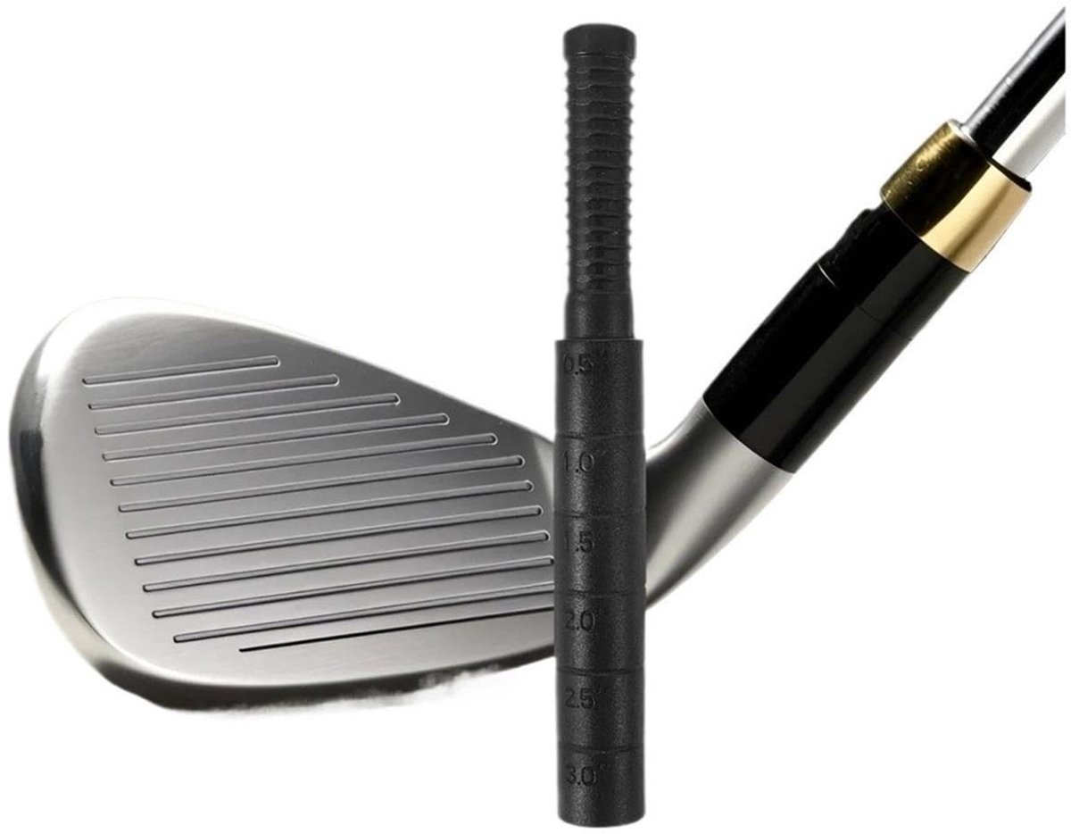 Kunststof Verlengstang voor Golfclubs - Zwart