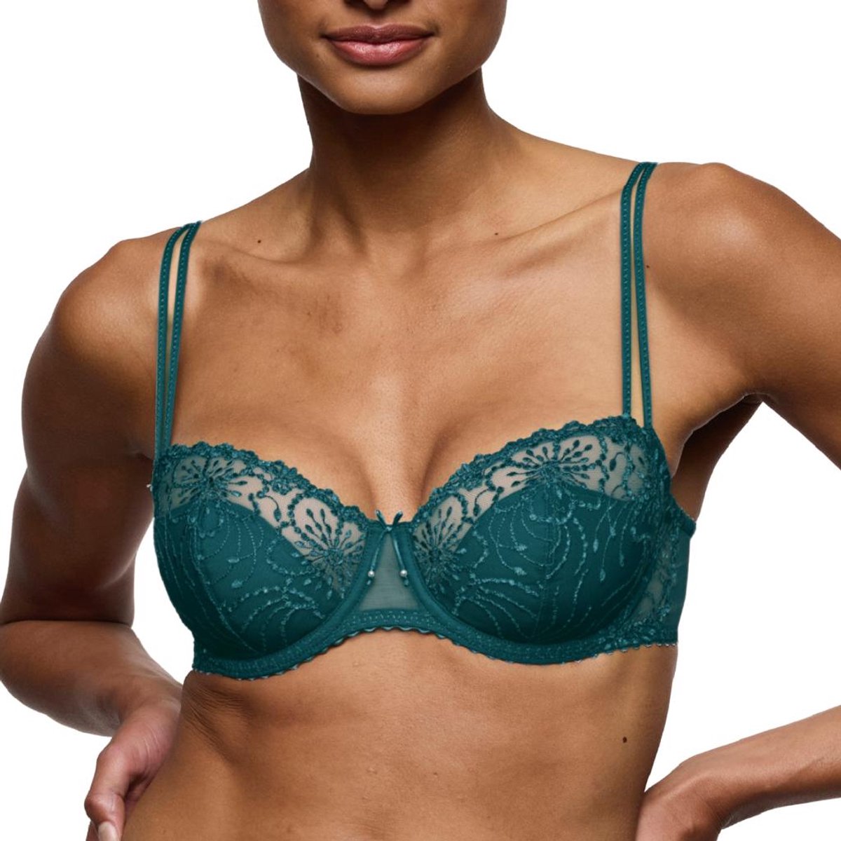 Marie Jo Jane Voorgevormde Balconette Bh 0101335 Peacock - maat EU 75E / FR 90E