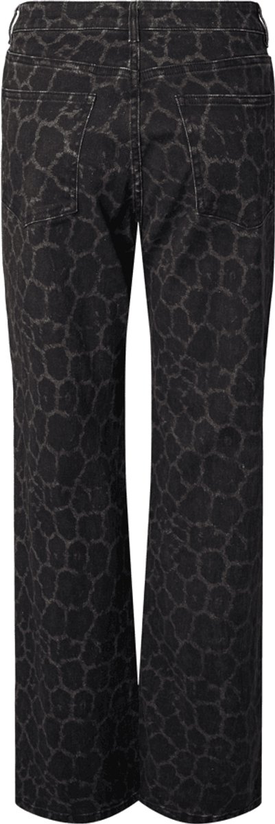 Pieces Pceida Mw Straight Jeans Chocolate Plum | Bruin | Maat: 31