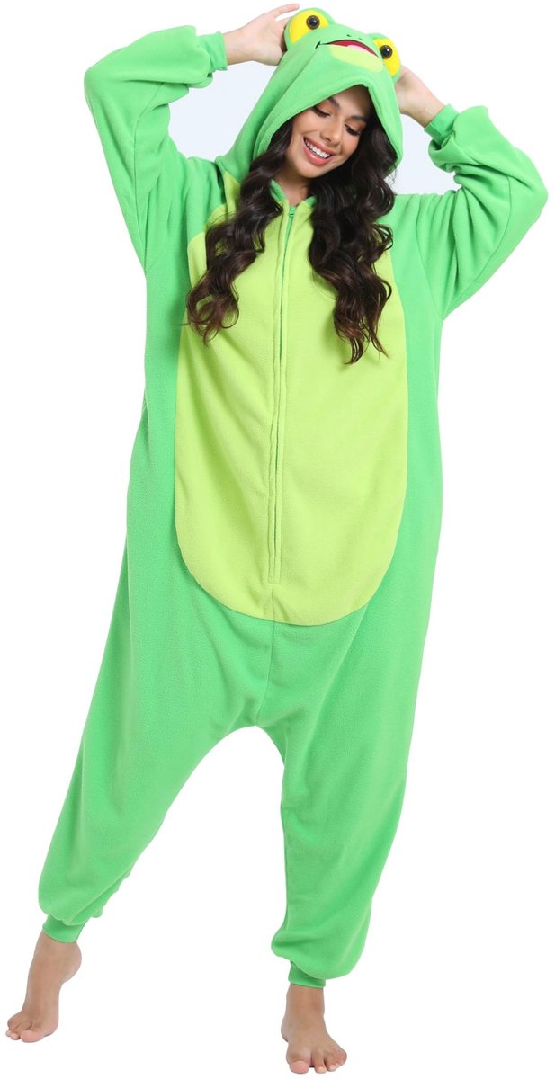 Dierenthema Jumpsuit Pyjama - Unisex Volwassenen