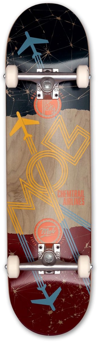 Skateboard 8.125 inch - Compleet board van esdoorn voor beginners en gevorderden