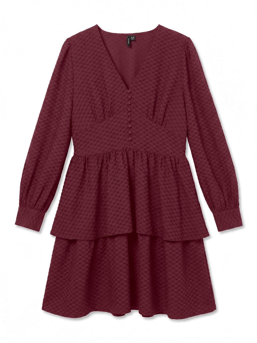 Vero Moda Jurk met laagjes VMAUGUSTA Korte jurk