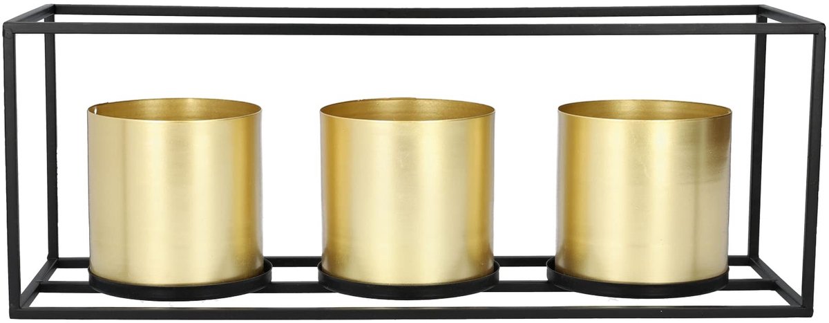 Plant Pot - Goud 48x16x18 cm
