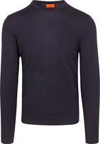 Suitable Merino Pullover Donkerblauw (navy) - Maat XXL - Heren - Sweater