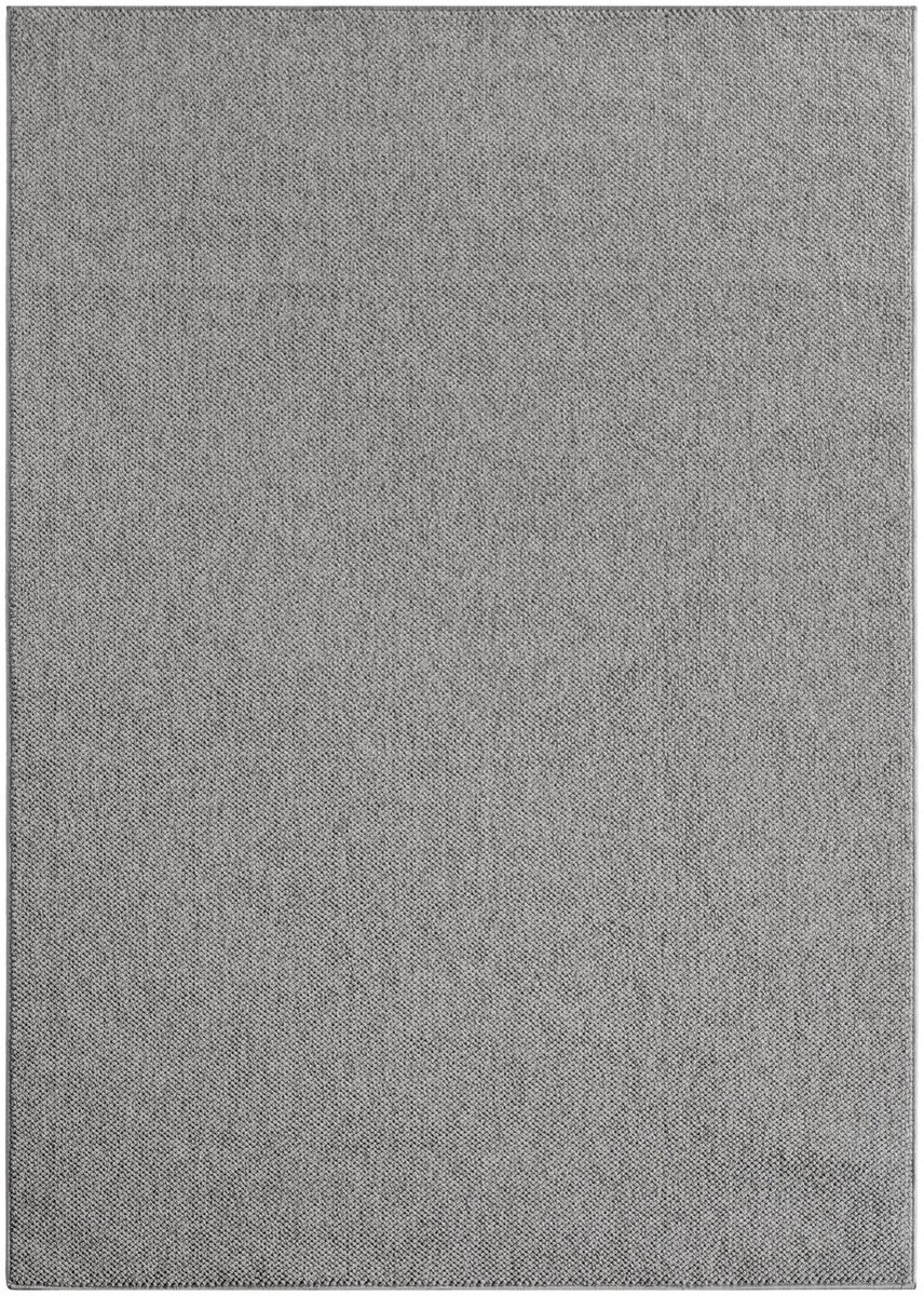 Dutch XXL Effen Vloerkleed | Tapijt | Helix | Ribbels | Zilver | 60x110 cm