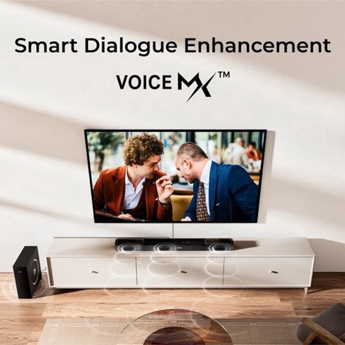 Soundbar – Soundbar Set – TV Speaker – Home Cinema Speaker – Surround Geluidssysteem – 3.1.2-Kanaals Dolby Atmos – Krachtige 5,25 Inch Subwoofer