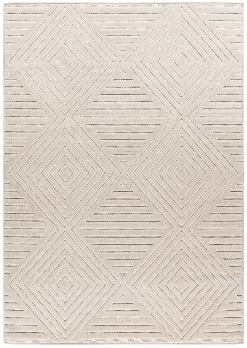 Dutch XXL Scandinavisch Vloerkleed | Tapijt | Viva | Ruiten | Crème, foto 2