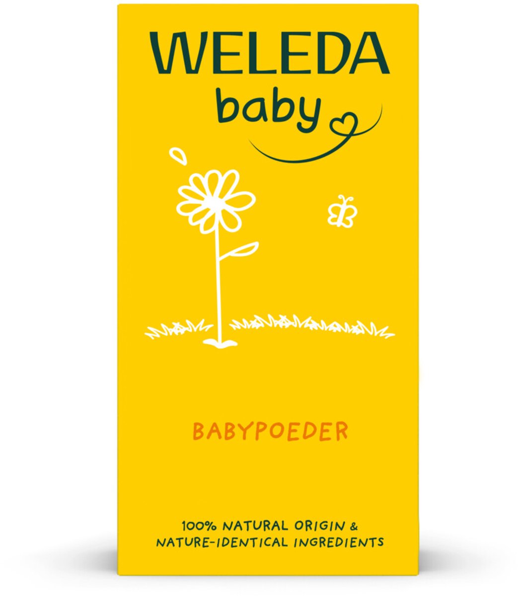 WELEDA - Baby Calendula Babypoeder - 2 x 20 gr - Voordeelverpakking