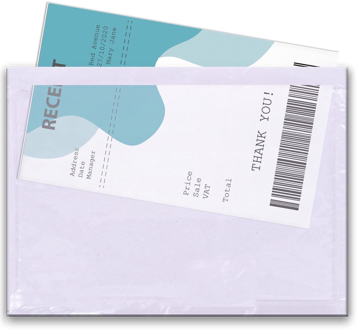 A6 Document Enclosed Wallets - 3000 stuks