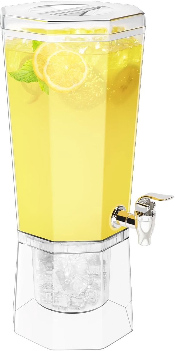 Drink Dispenser met Tap - 4L - Set van 2