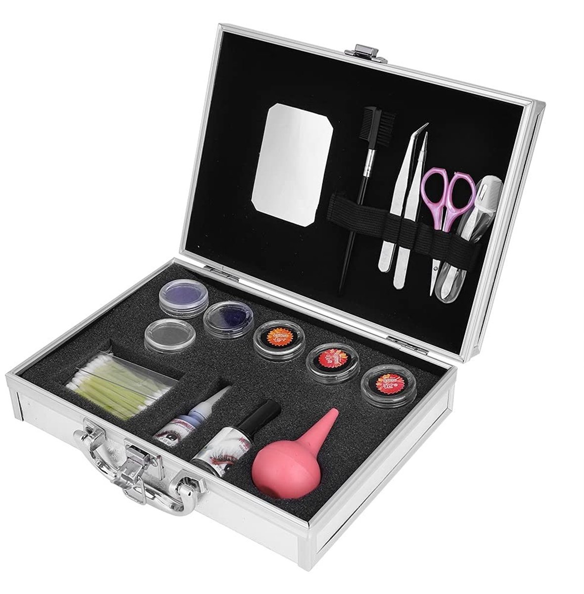 Wimpertraining Pincetten Set - Voor Beginners - 4 Maten