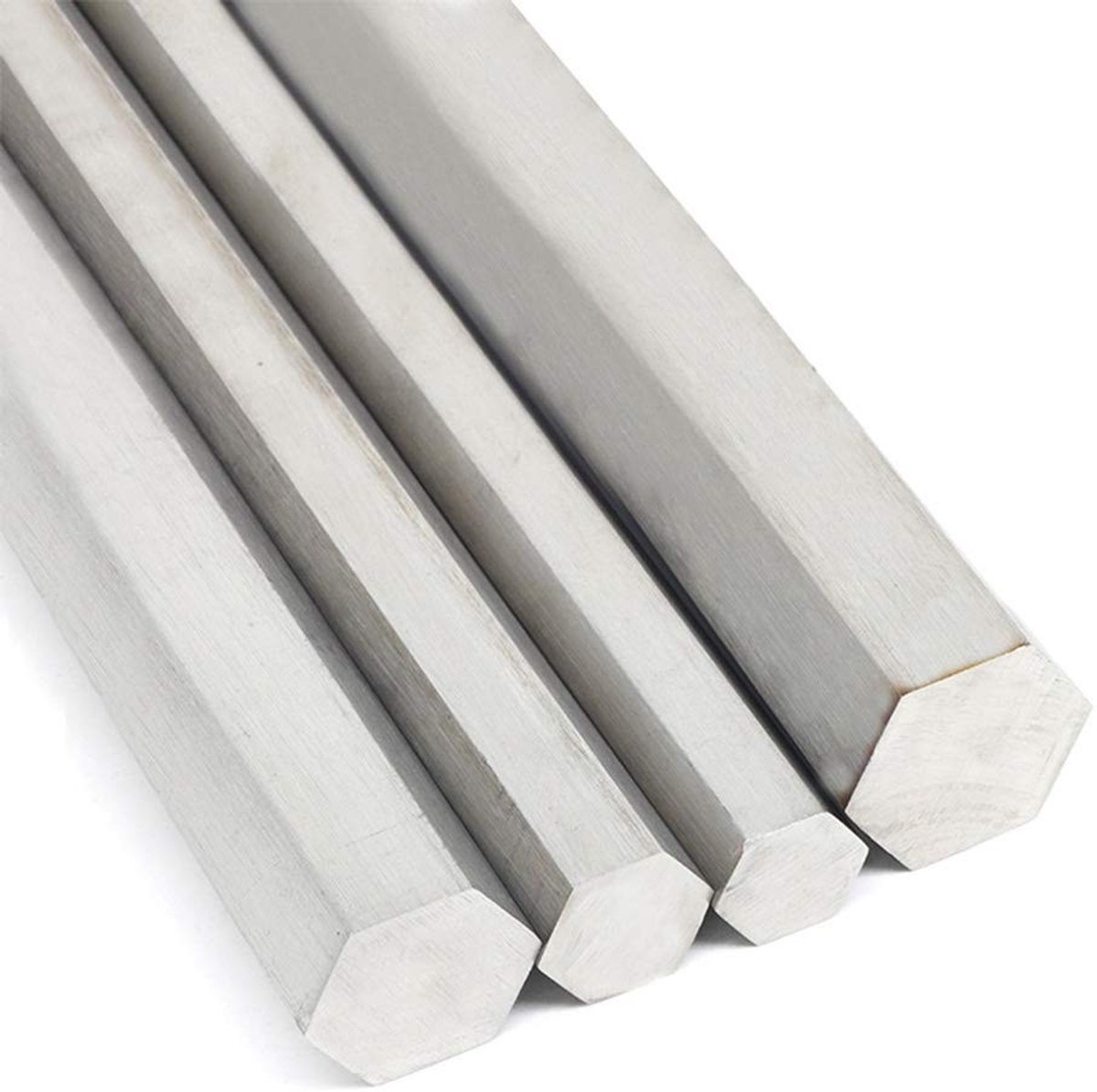 Aluminium Hexagon Stang - Diameter 22mm, Lengte 300mm