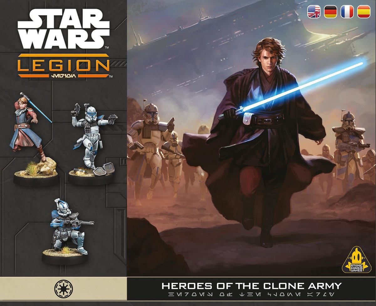 Star Wars: Legion Heroes of the 501st - Miniaturen Spel