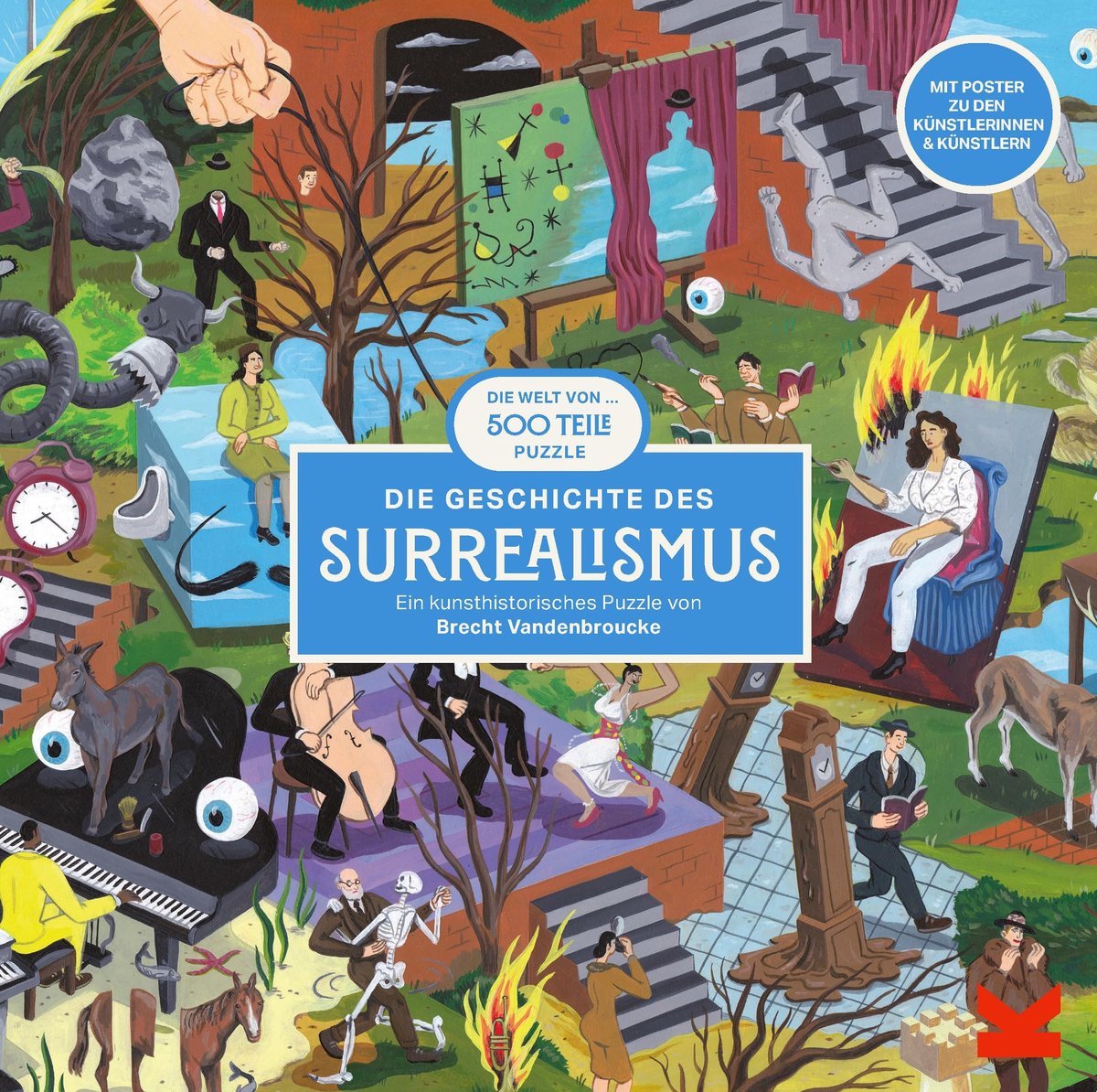 500-Teile Puzzel - Surrealistische Kunst