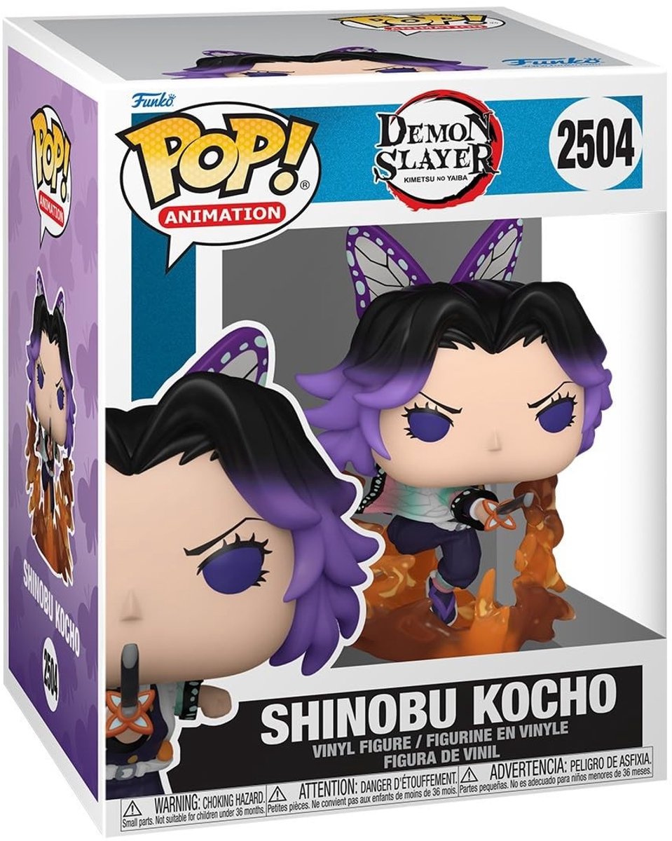 Vinyl Miniatuurfiguur - Demon Slayer Shinobu - 9,5 cm