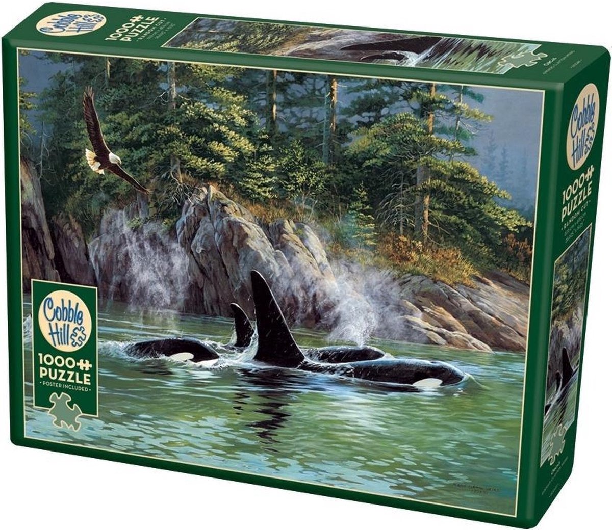 Cobble Hill Legpuzzel Orcas 1000 Stukjes