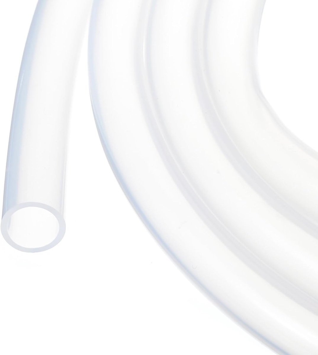 10ft 0,8" ID x 1" OD (20mm x 26mm) siliconenslang helder industriële plastic buizen pure siliconen slangen voor pomp hevelen afvoeren irrigatie brouwen