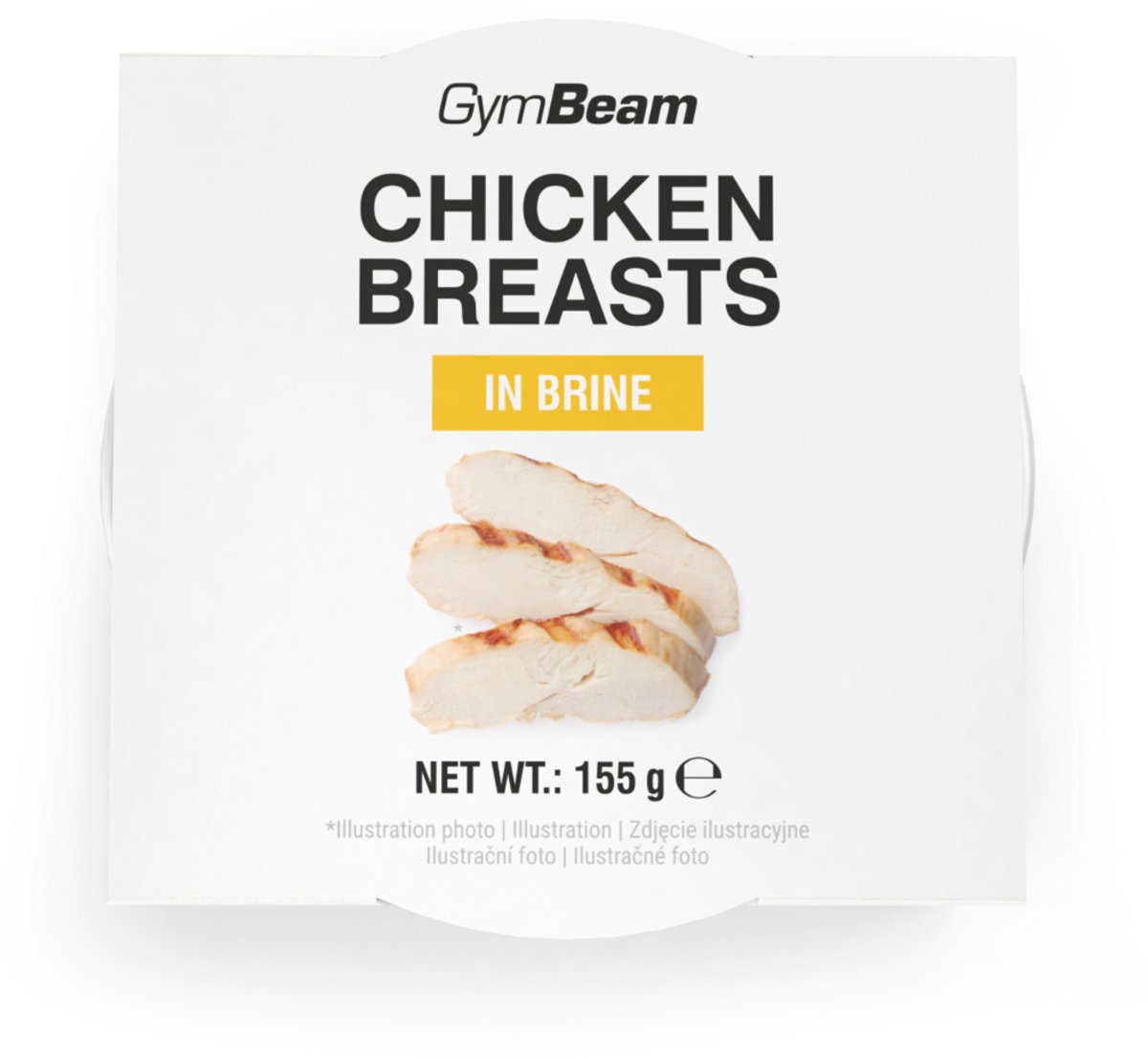 GymBeam Kippenborsten in pekel 155 g