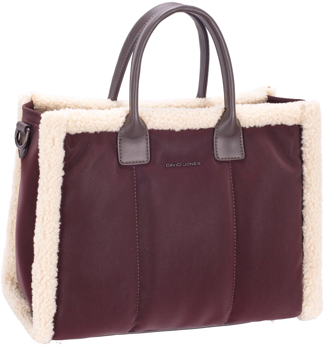 David Jones gewatteerde handtas Rosalinde - Dames - Bordeaux