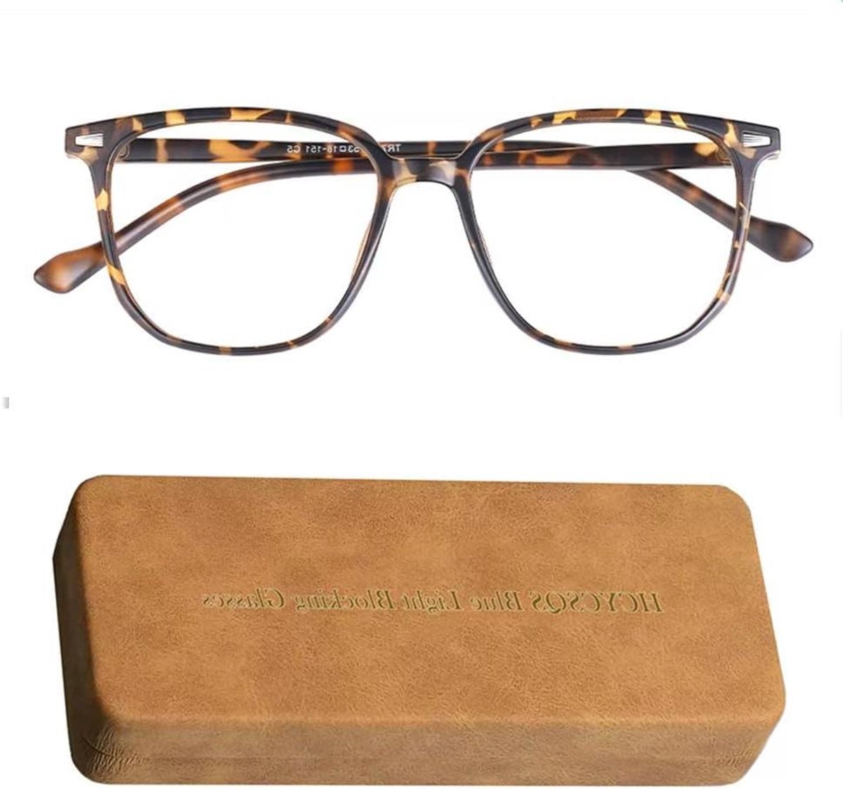 Blauw Licht Blokkerende Bril - Computer Bril - Scherm Tijd - Anti Schittering Lens - Unisex - Blauw