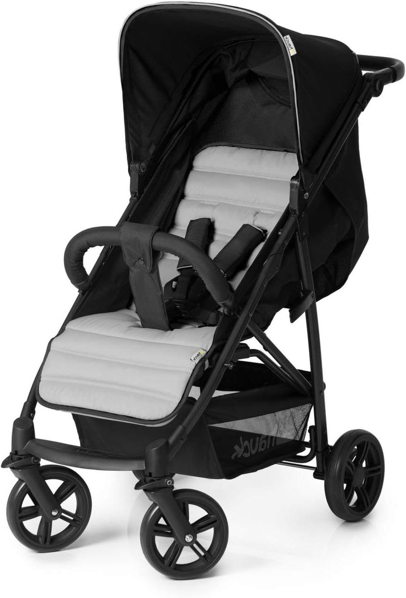 Buggy - Kinderwagen Reisbuggy - Onderweg met baby - Met ligstand - Tot 25 kg - Grijs