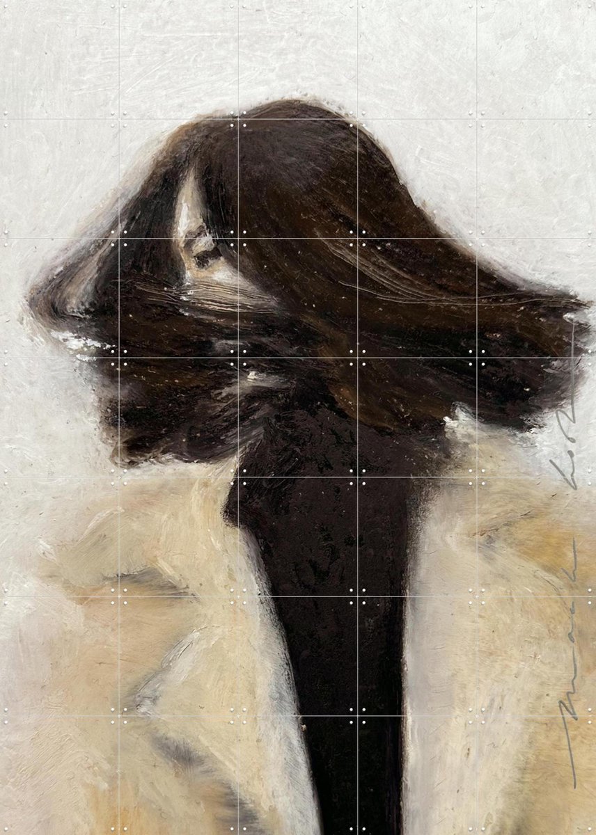 IXXI En Mouvement, Maaike Koster & My Deer Art Shop - 100 x 140 cm - Gratis ophangtool - Grote wanddecoratie en posters - Vintage, Schilderijen