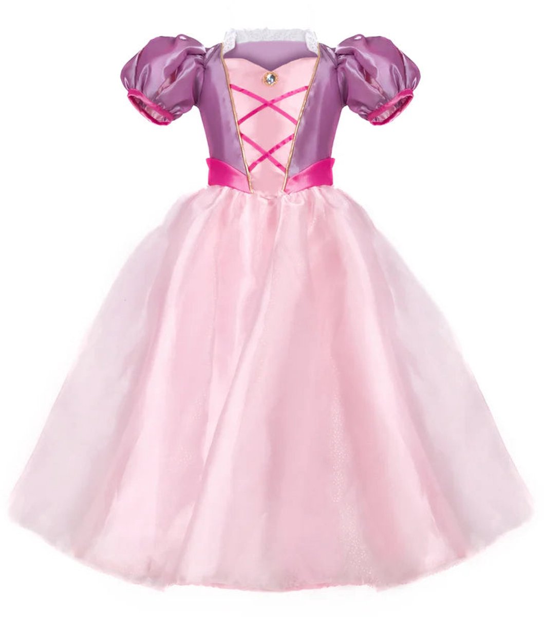 Great Pretenders Verkleedkledij Once Upon a Princess Tower Jurk - 116/128cm - 6/8 jaar