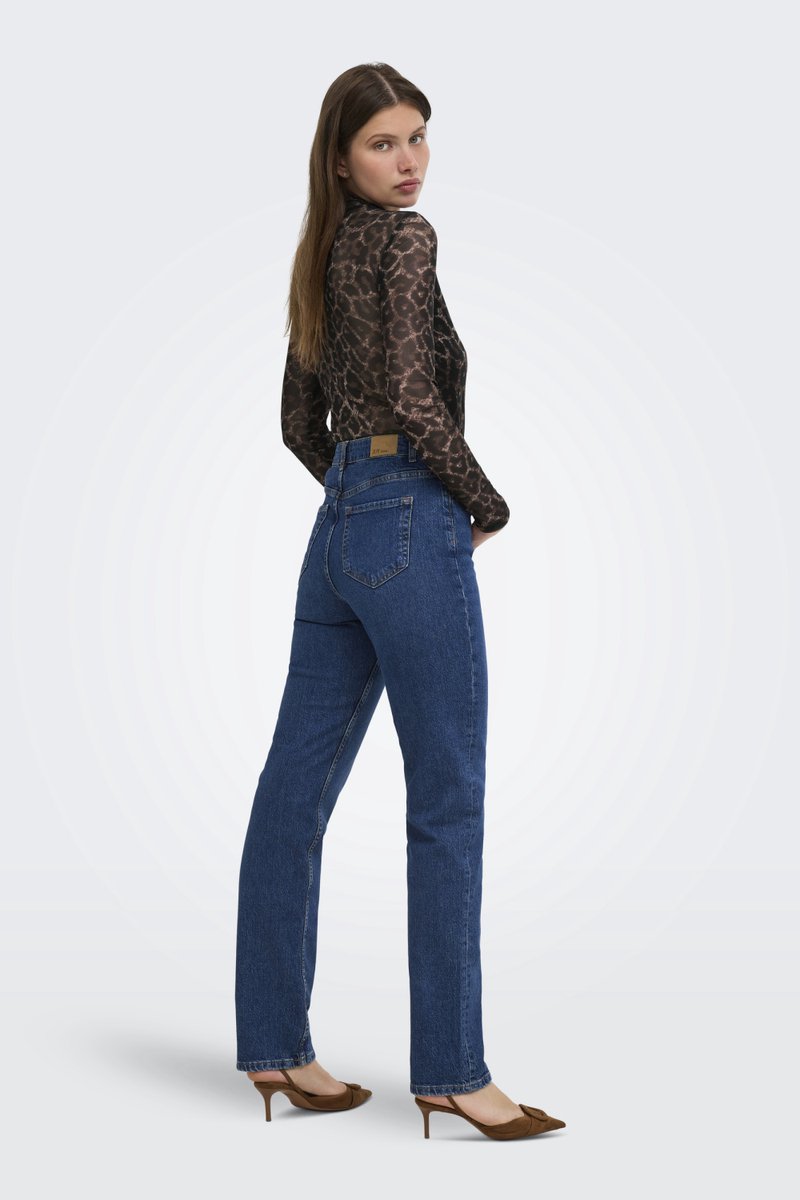 ONLY - ONLERICA MESH L/S TOP JRS Dames Top — cadeau in Cadeau-ideeën - foto 4
