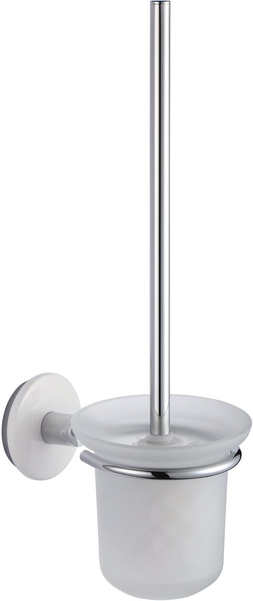 MSV Toiletborstel met Houder – Vrijstaande WC-Borstel en Toiletborstelhouder met Klassiek Design voor Elke Badkamer