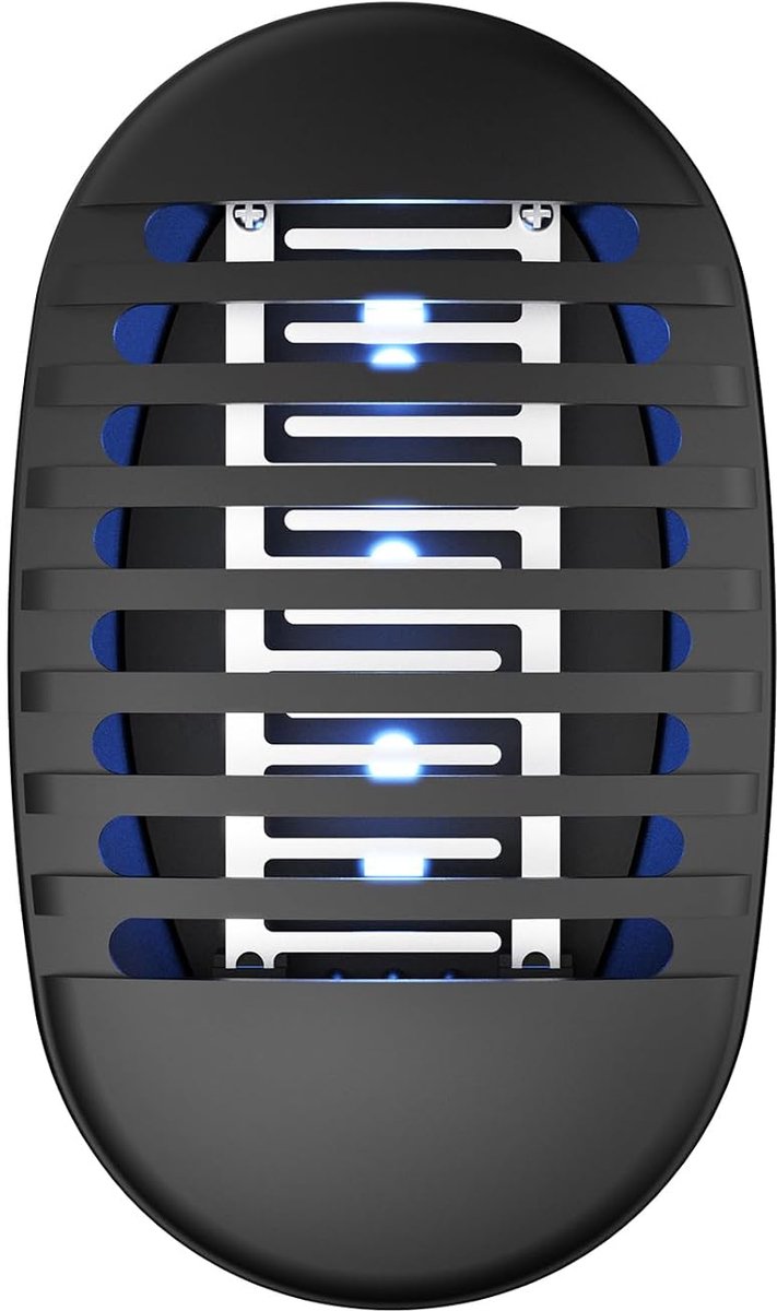 SnelShoppen - Elektrische Insectenverdelger Muggenkiller met UV-Licht, Krachtige Plug-in Muggenbestrijding voor Thuis, Slaapkamer, Keuken en Kantoor m
