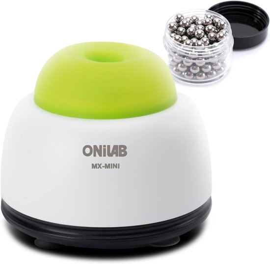 Mini Wervelmixer - Laboratorium Schudder - Vloeistoffen Mengen - Touch Bediening - 50 ml - Blauw van MINI — afbeelding 4