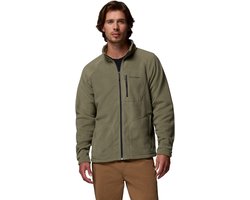 Columbia Fast Trek II Vest Heren met Rits - Fleece Vest Heren - Outdoorvest - Donkergroen - Maat XL