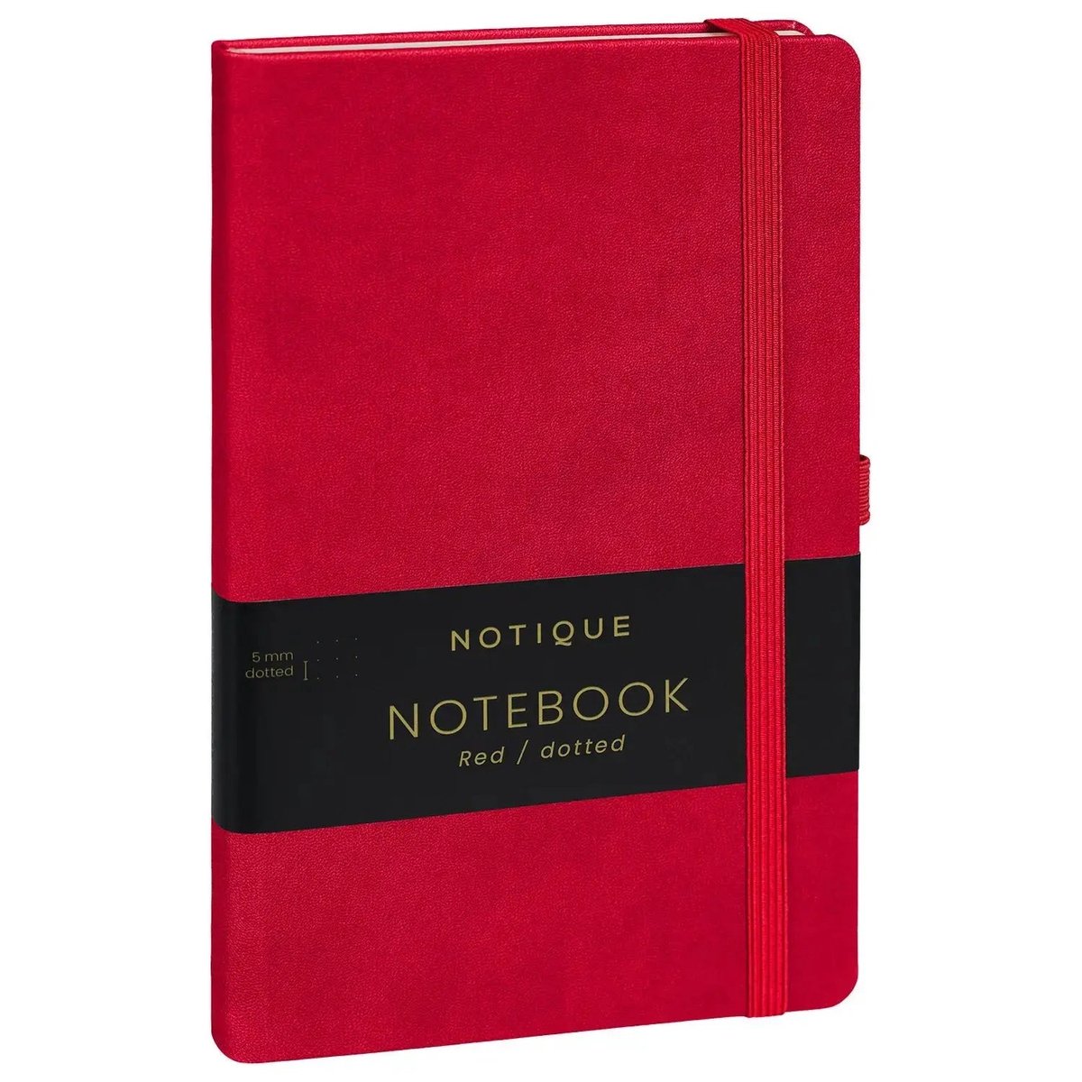 Rood Notitieboek A5 Stippen