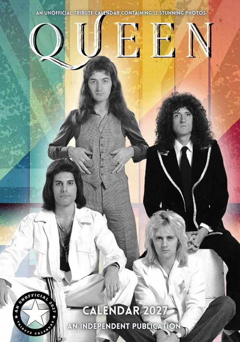 Queen Kalender 2027 A3