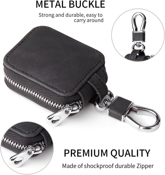 case, universele beschermhoes voor bluetooth-hoofdtelefoon, in-ear hoofdtelefoontas, voor bluetooth-hoofdtelefoon met afmetingen van maximaal 6 cm lengte, 5 cm breedte en 2,3 cm — afbeelding 4