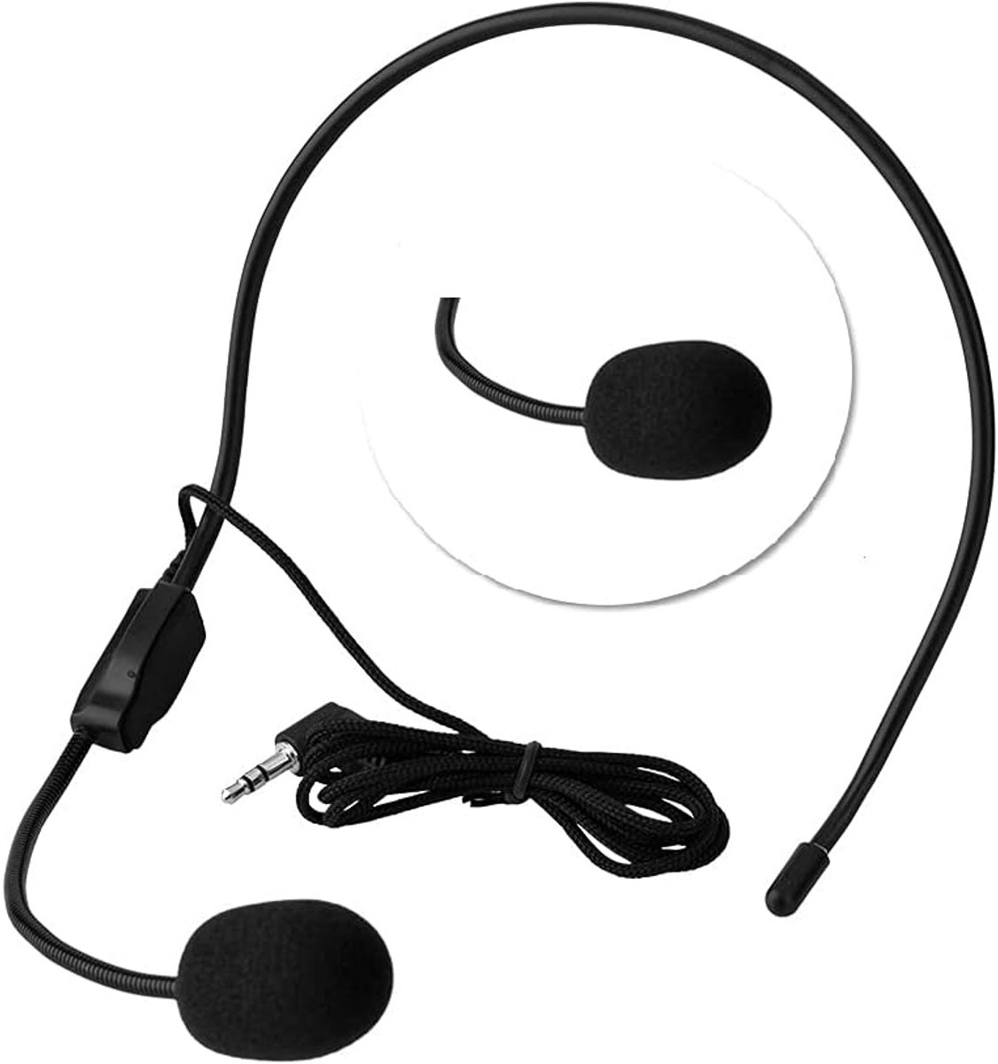 Condensatormicrofoon, universele audio-condensatormicrofoon - spraakversterker-luidspreker om te zingen, lesgeven